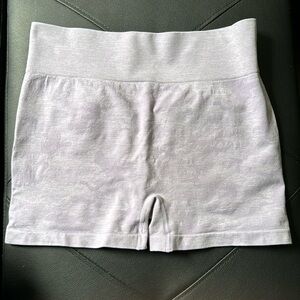 Lavender Seamless Athletic Shorts